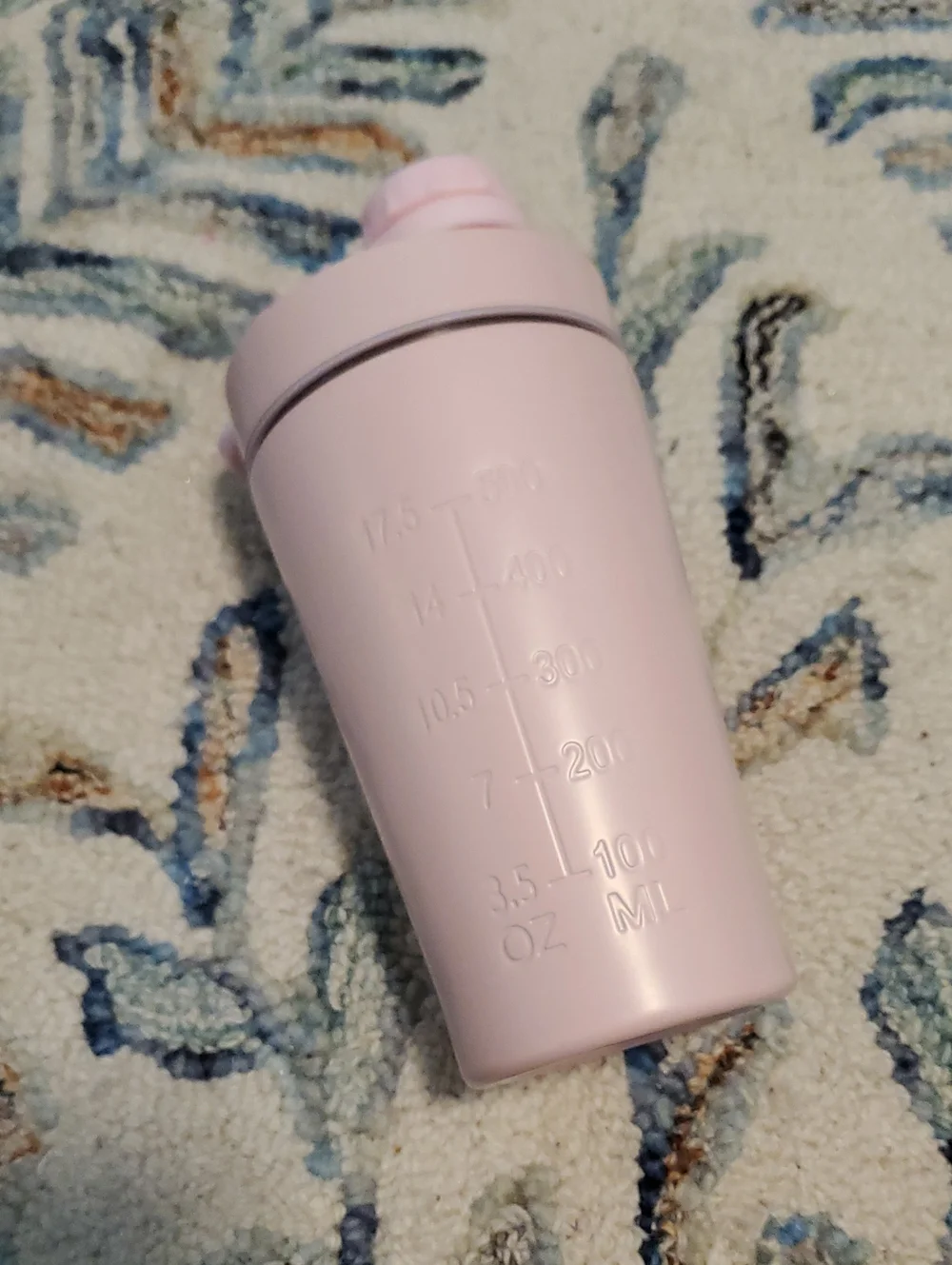 TRUVANI Stainless Steel Shaker Cup - Light Pink